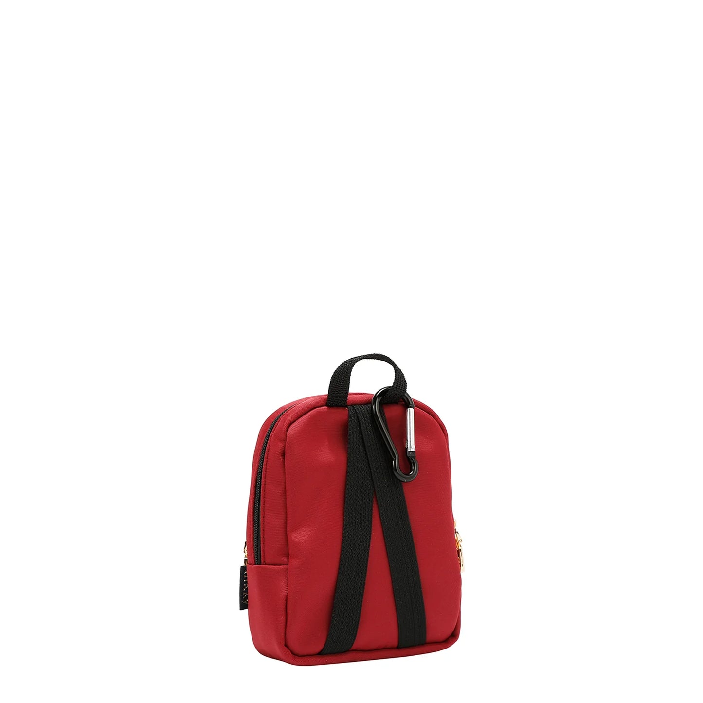 MINI BACKPACK COIN POUCH CHERRY LIPS BLACK