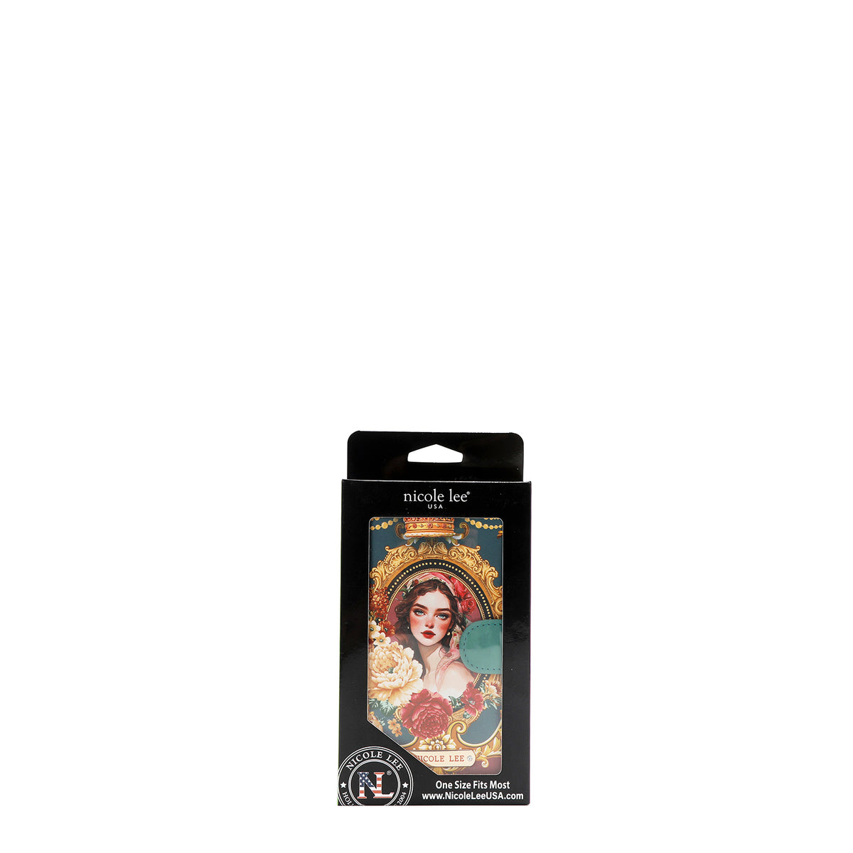 NL SIGNATURE PHONE CASE AND WALLET WRISTLET THE QUEEN