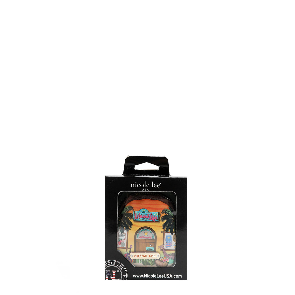MINI ZIP BACKPACK COIN PURSE SUN AND SAND