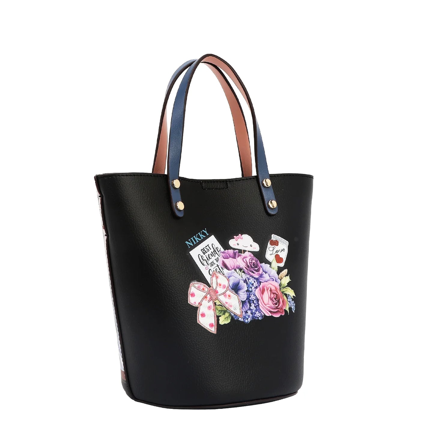 NOSTALGIA 2PC SMALL BUCKET BAG