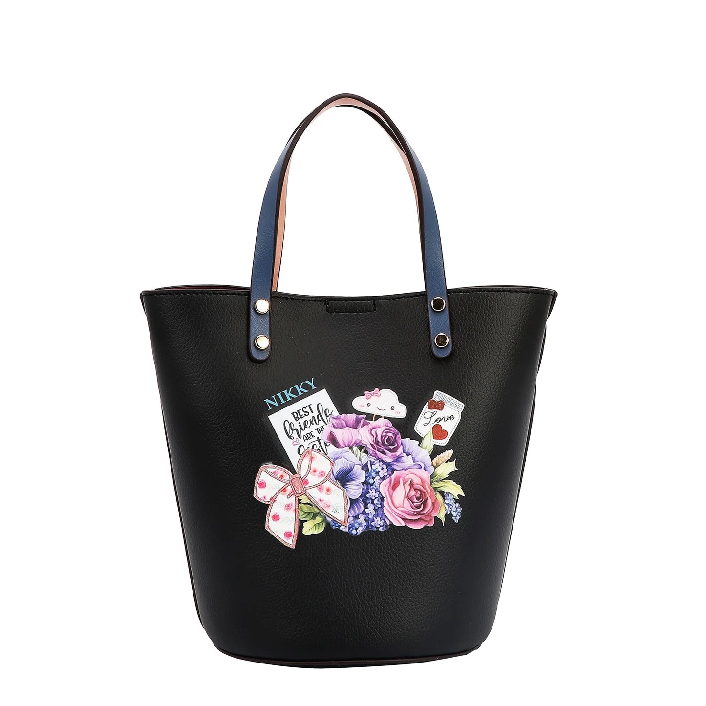 NOSTALGIA 2PC SMALL BUCKET BAG