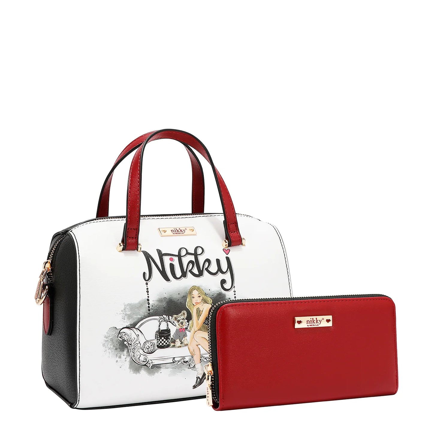 ANGEL FROM ABOVE 3 PIECE SET (SHOPPER, MINI CROSSBODY, WALLET)