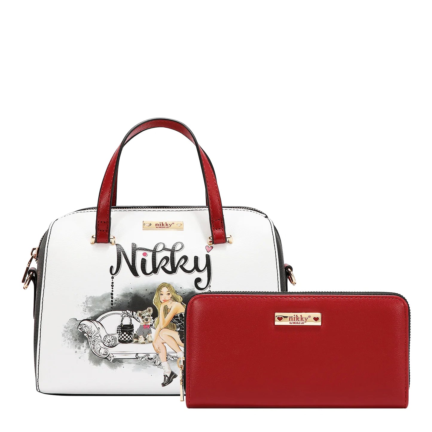 ANGEL FROM ABOVE 3 PIECE SET (SHOPPER, MINI CROSSBODY, WALLET)