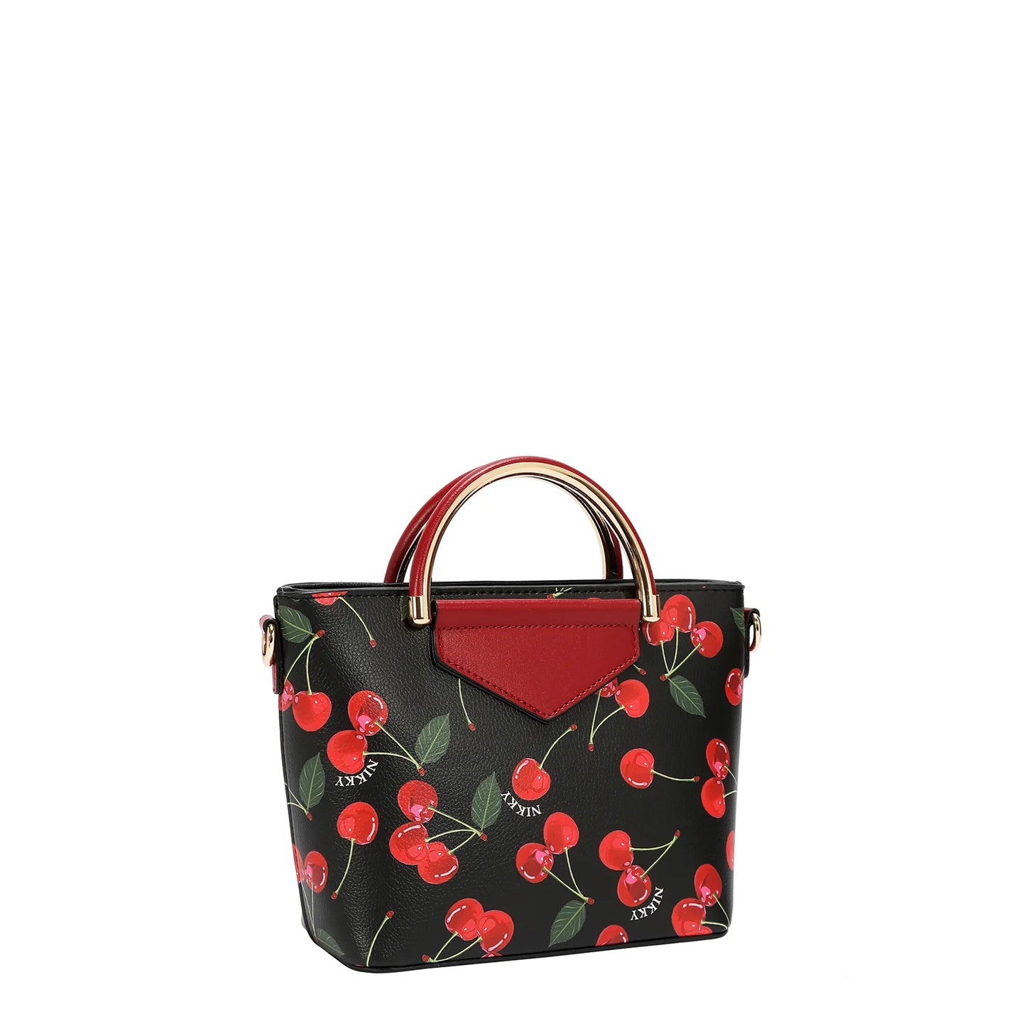 CHERRY LIPS 3 PIECE SET (SATCHEL, CROSSBODY, WALLET)