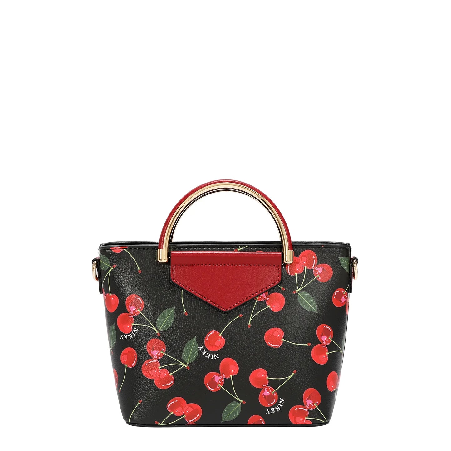 CHERRY LIPS 3 PIECE SET (SATCHEL, CROSSBODY, WALLET)