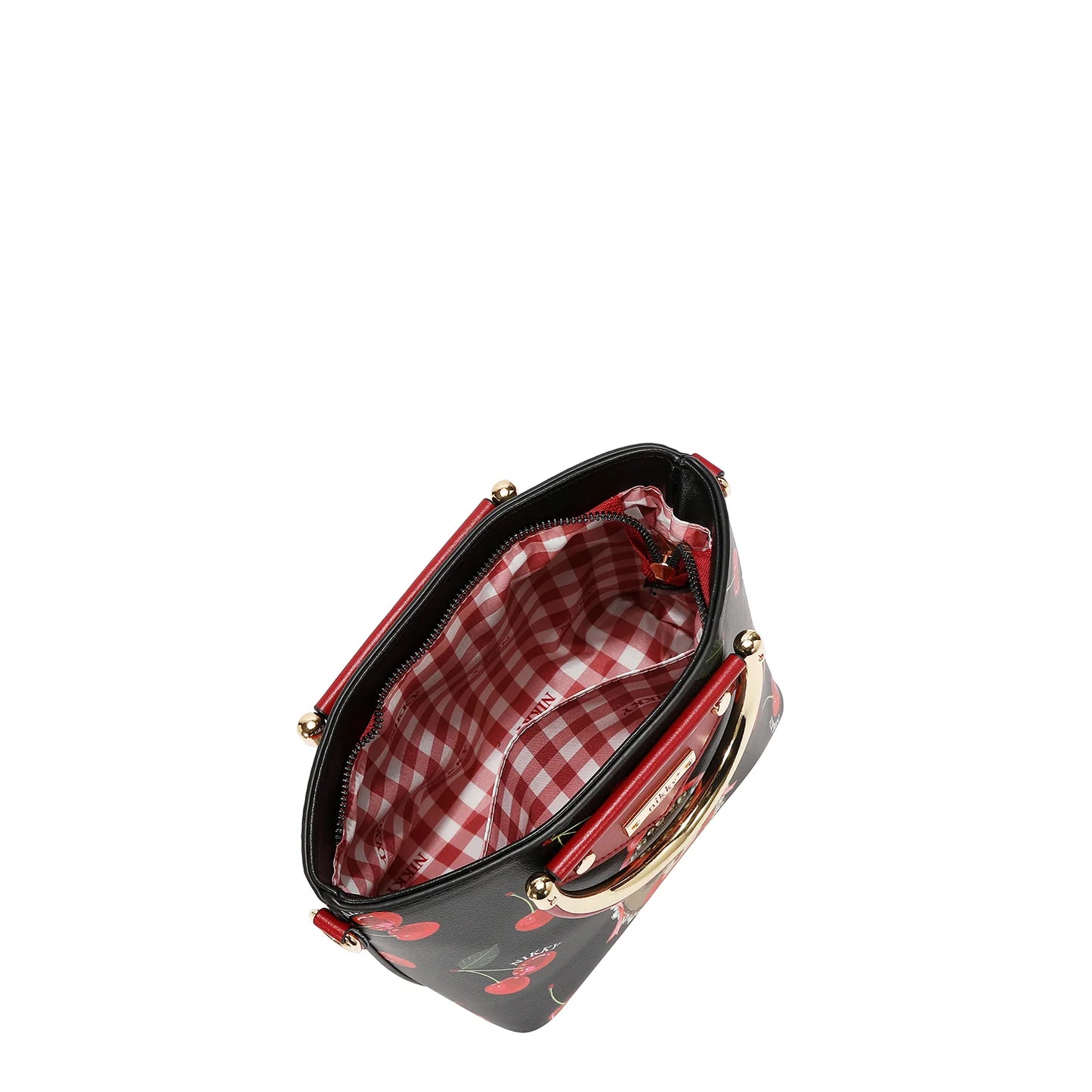 CHERRY LIPS 3 PIECE SET (SATCHEL, CROSSBODY, WALLET)