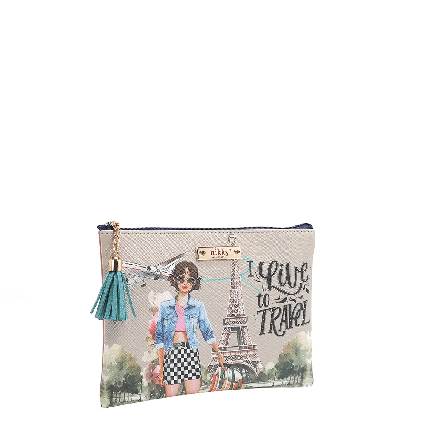 NIKKY 3PC GIFT SET I LIVE TO TRAVEL