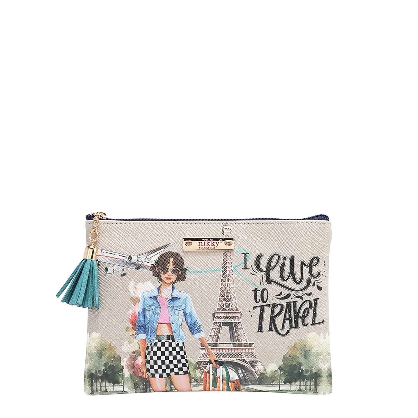 NIKKY 3PC GIFT SET I LIVE TO TRAVEL
