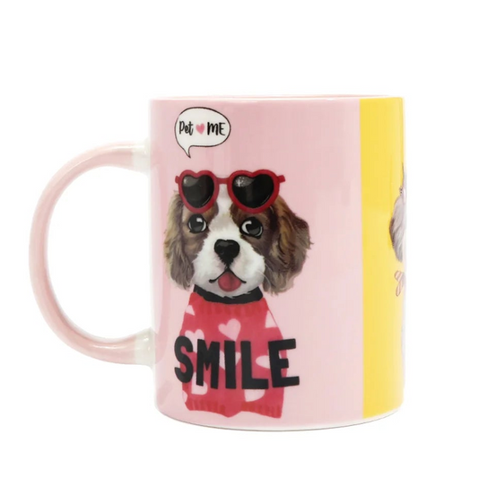 NIKKY CERAMIC MUG WITH BUNNY KEYCHAIN BEST BUDDIES