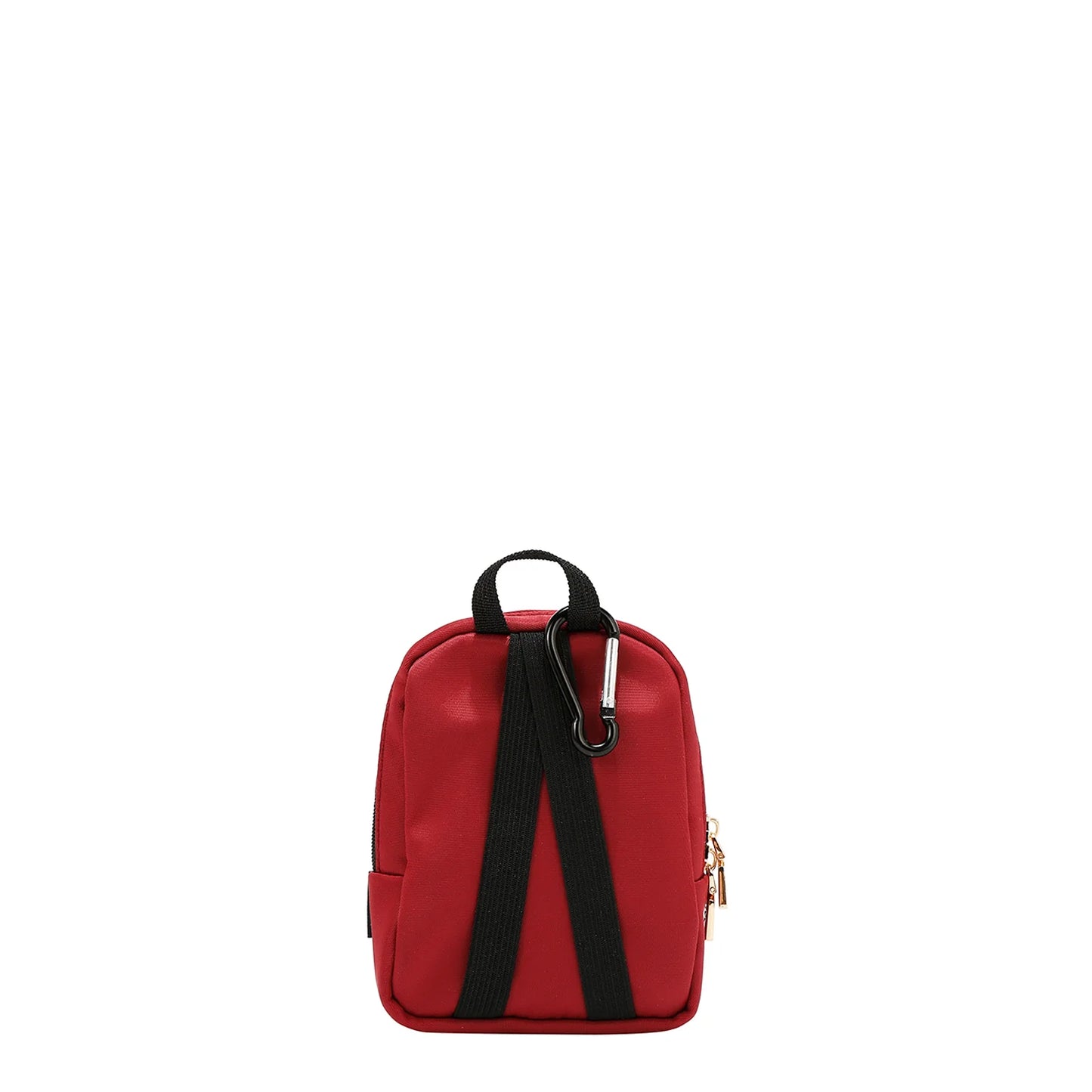 MINI BACKPACK COIN POUCH CHERRY LIPS BLACK