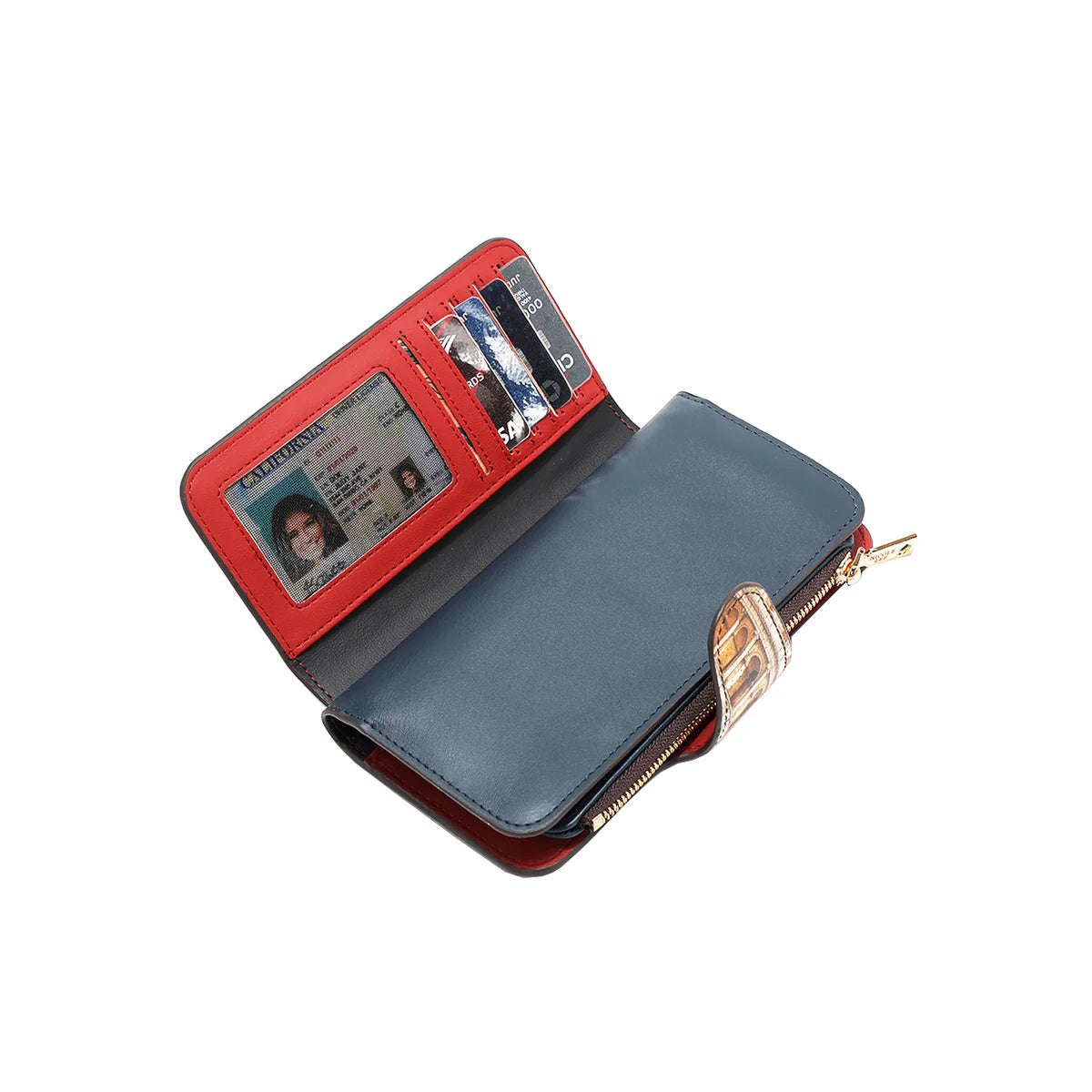 BIFOLD LAYERED WALLET MARTHA TRAVELS ITALY
