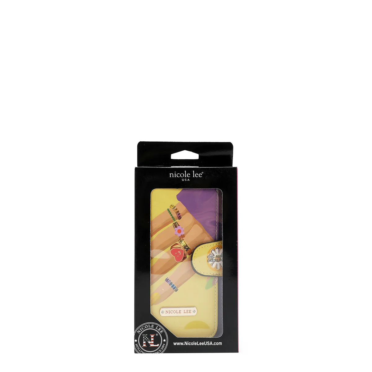BIFOLD LAYERED WALLET NAIL POLISH