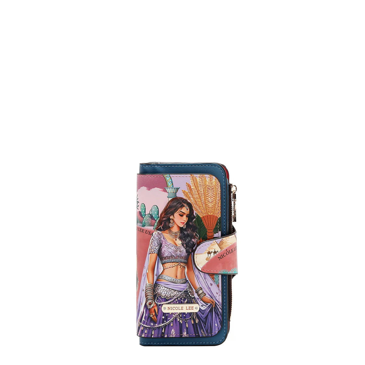BIFOLD LAYERED WALLET QUEEN CLEOPATRA