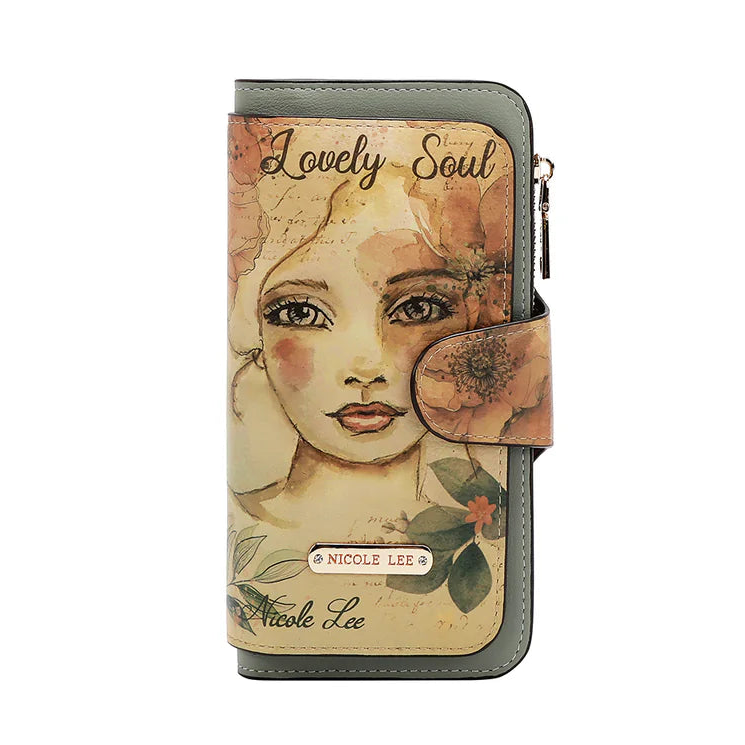 BIFOLD LAYERED WALLET REFLECTION OF LOVE