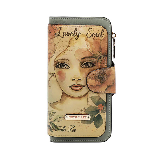 BIFOLD LAYERED WALLET REFLECTION OF LOVE