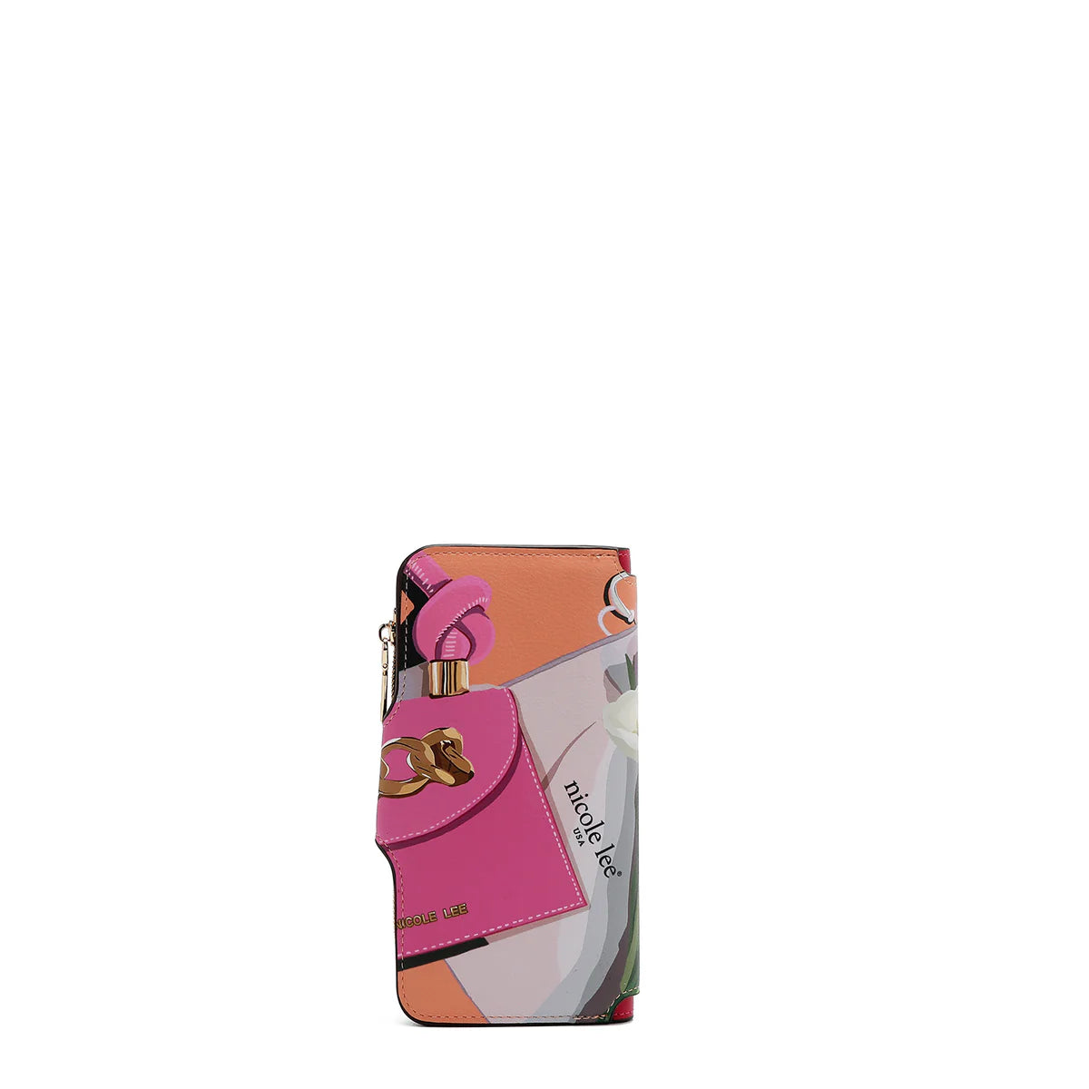 BIFOLD LAYERED WALLET VIOLET BLOSSOM