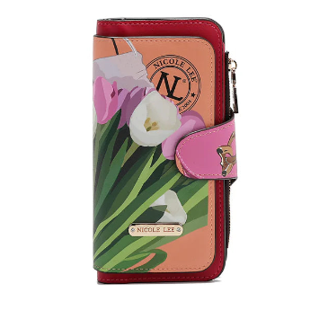BIFOLD LAYERED WALLET VIOLET BLOSSOM