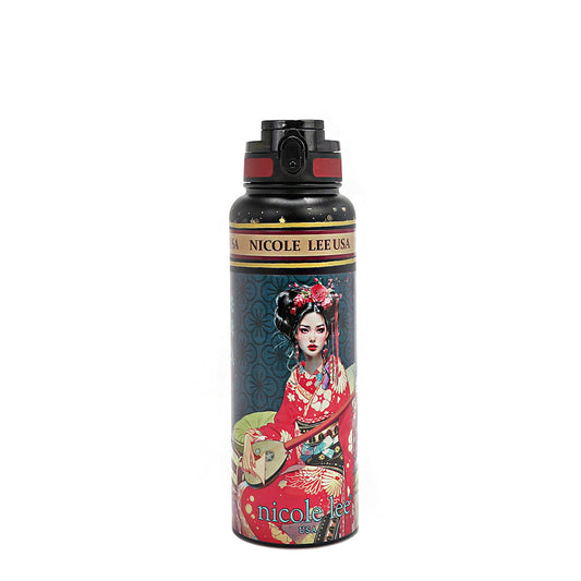 40 OZ TUMBLER BOTTLE AKIKO LA BELLEZA