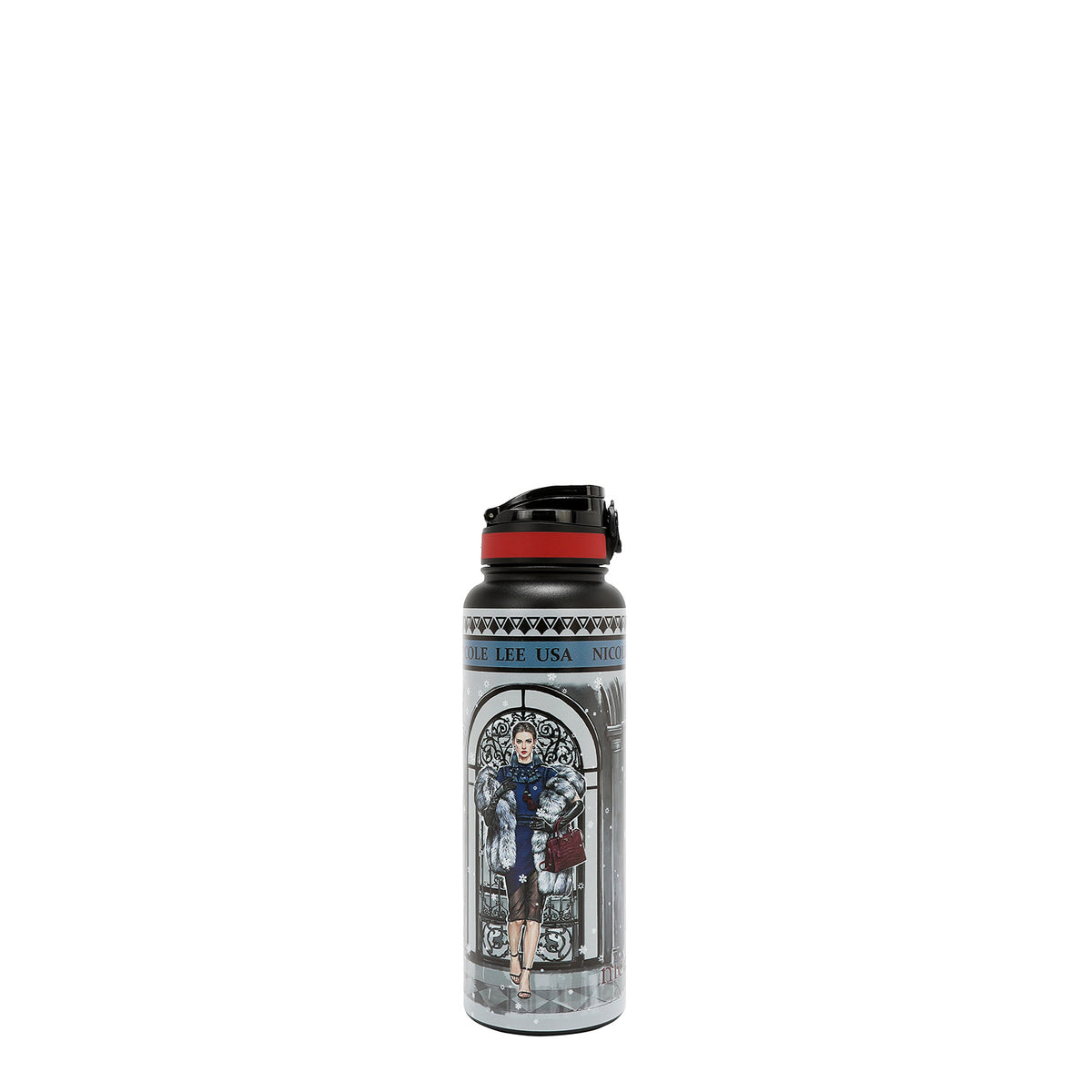 40 OZ TUMBLER BOTTLE MODA SNOWFLAKE