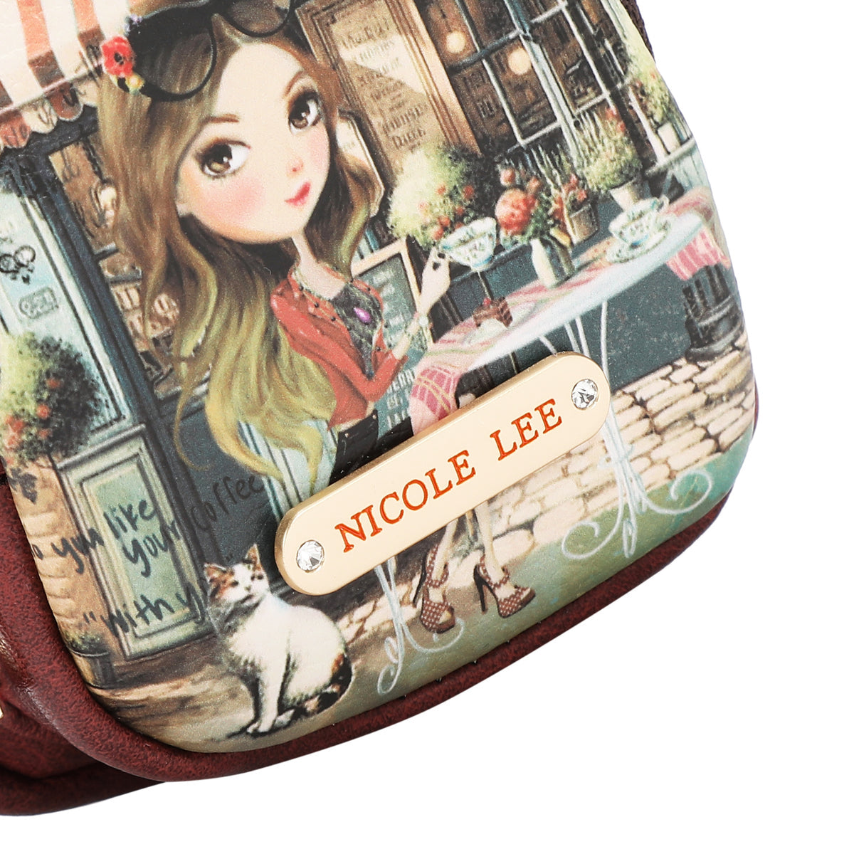 MINI ZIP BACKPACK COIN PURSE VIRTUAL FRIEND