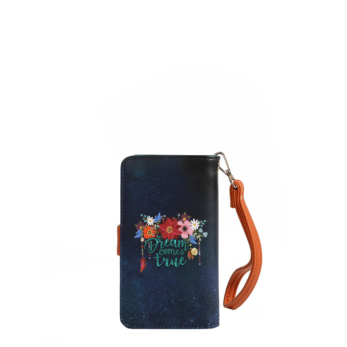 NL SIGNATURE PHONE CASE AND WALLET WRISTLET DREAM COMES TRUE