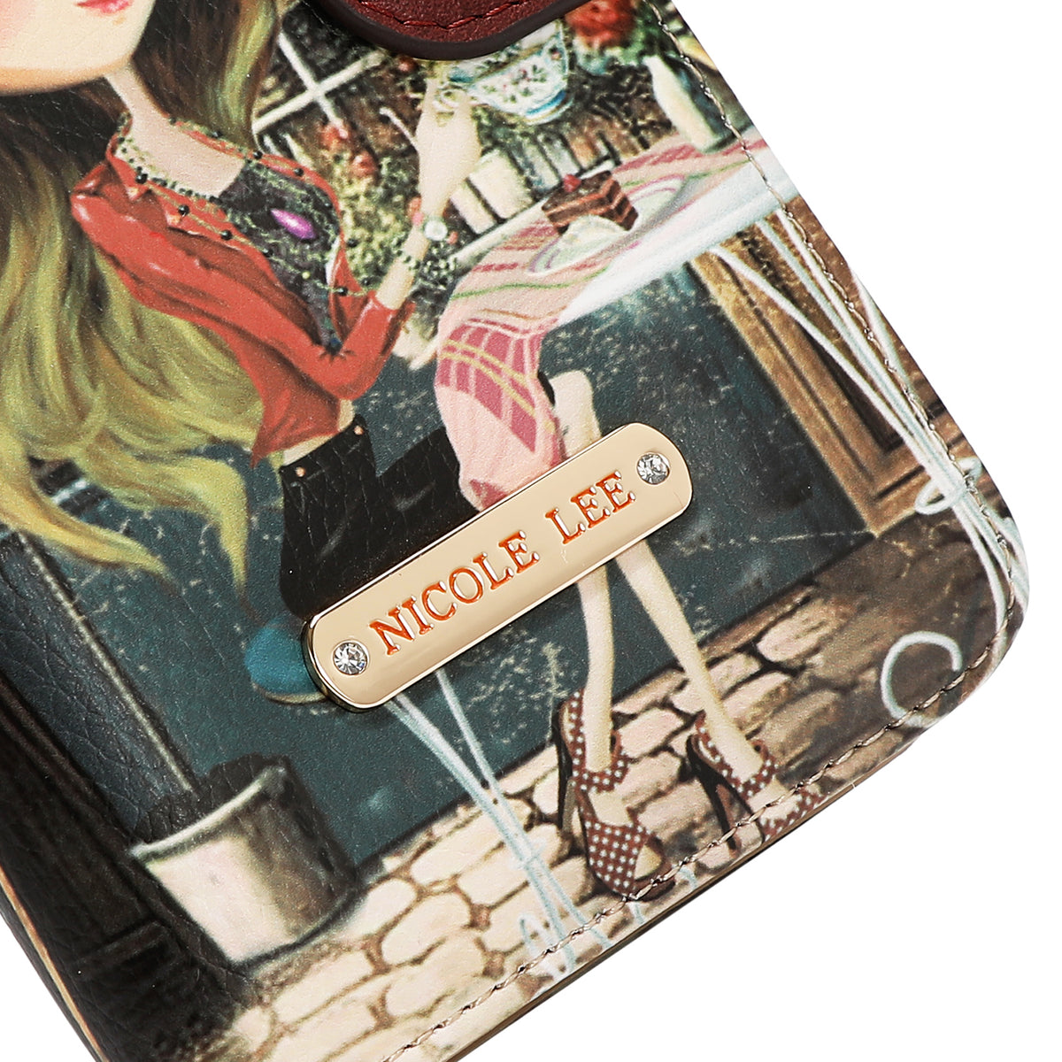 NL SIGNATURE PHONE CASE AND WALLET WRISTLE VIRTUAL FRIEND