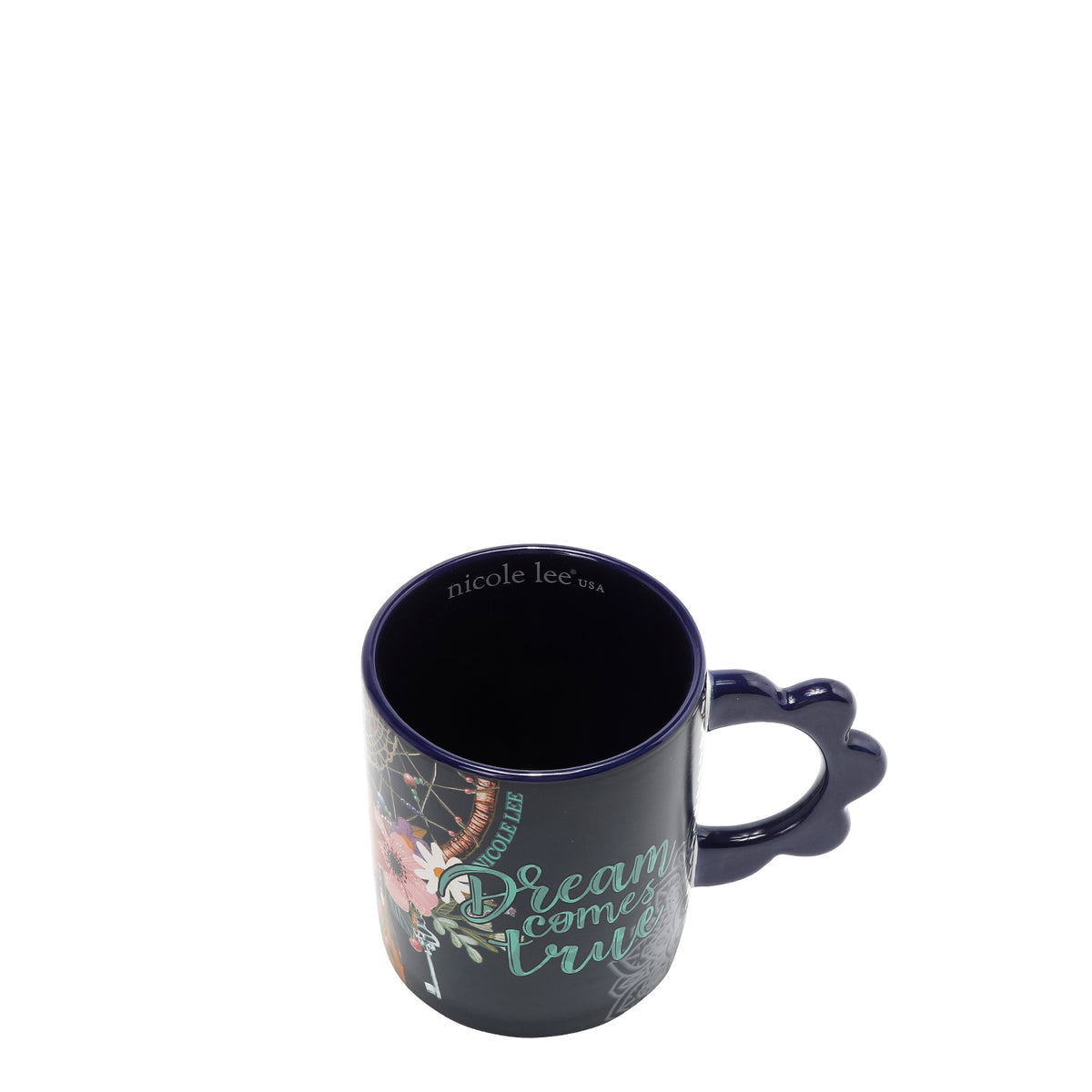 PETAL CERAMIC MUG DREAM COMES TRUE