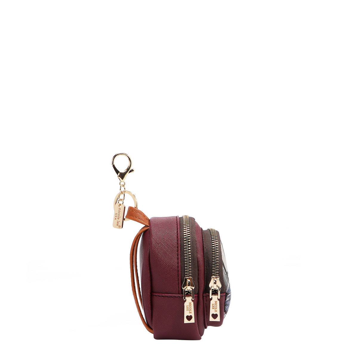 MINI ZIP BACKPACK COIN PURSE MODA SNOWFLAKE