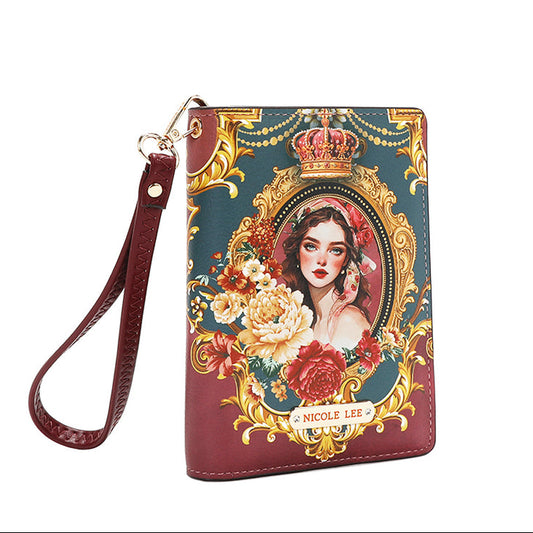 PASSPORT WALLET WRISTLET THE QUEEN