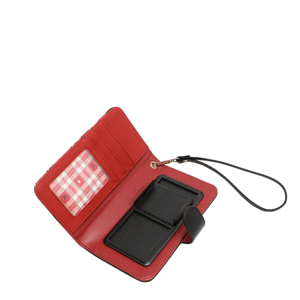 NL SIGNATURE PHONE CASE AND WALLET WRISTLET QUEEN CLEOPATRA