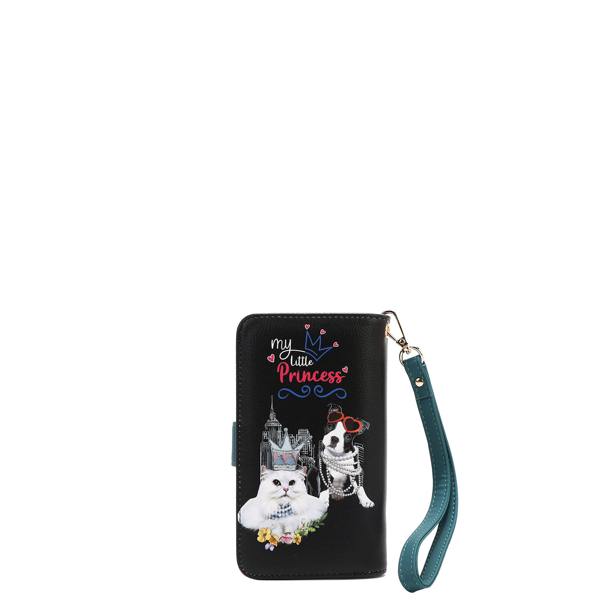 NL SIGNATURE PHONE CASE AND WALLET WRISTLET FAMILY YEARBOOK
