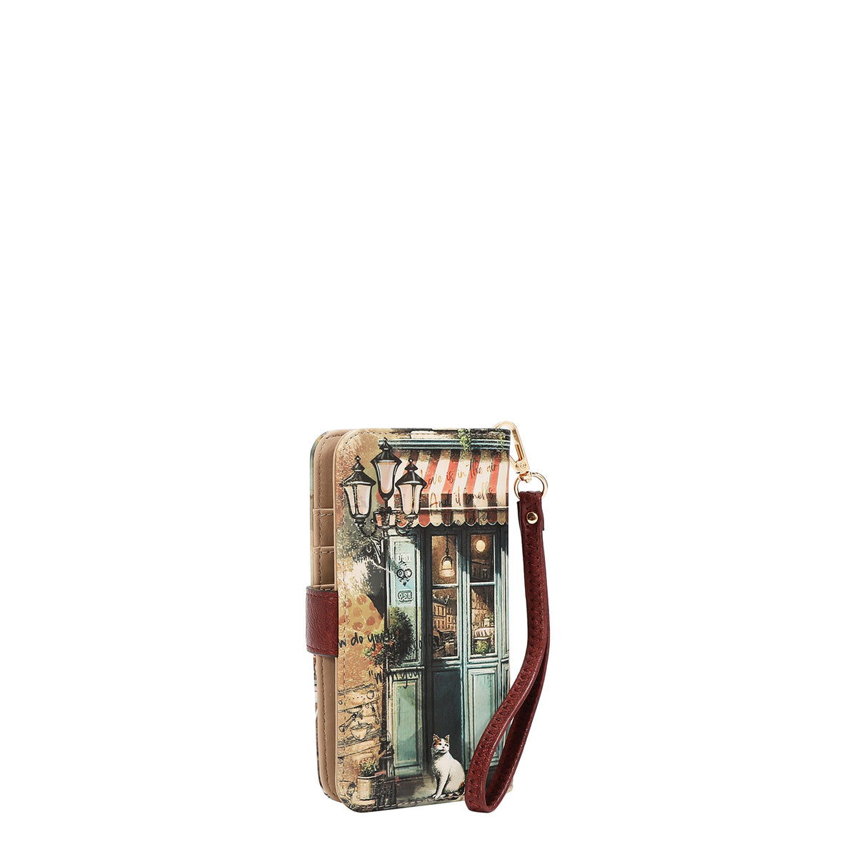 NL SIGNATURE PHONE CASE AND WALLET WRISTLE VIRTUAL FRIEND