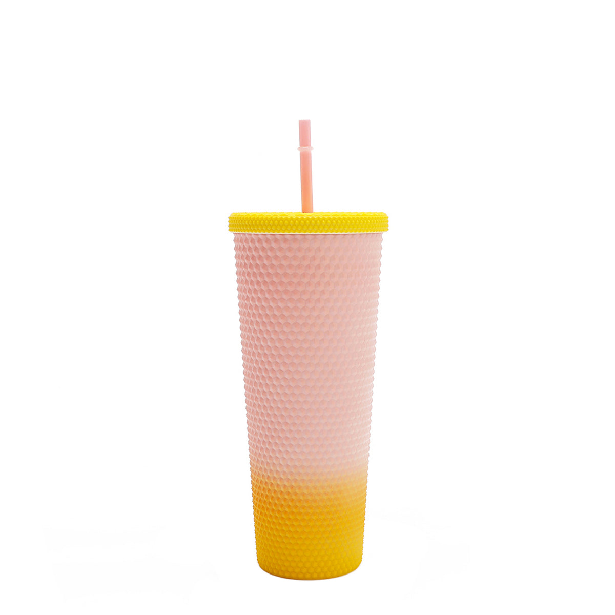 24 OZ STUDDED TUMBLER WITH STRAW BLIND DATE
