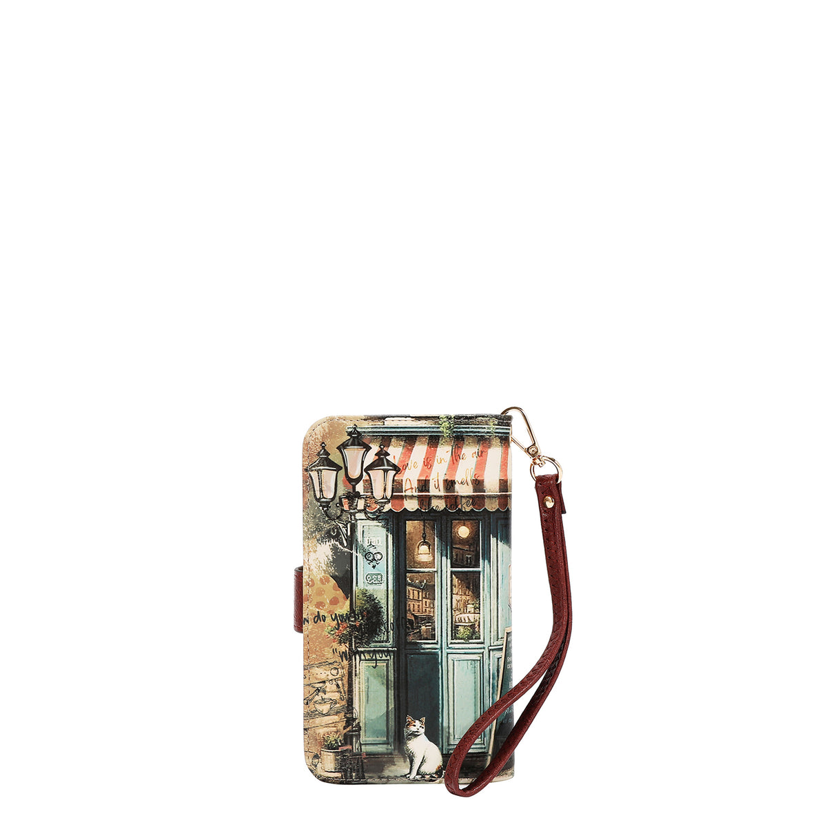 NL SIGNATURE PHONE CASE AND WALLET WRISTLE VIRTUAL FRIEND