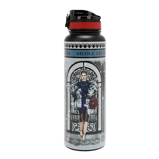 40 OZ TUMBLER BOTTLE MODA SNOWFLAKE