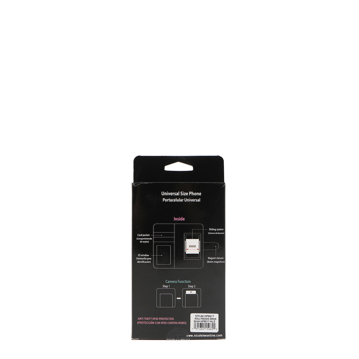 NL SIGNATURE PHONE CASE AND WALLET WRISTLET EMOTION
