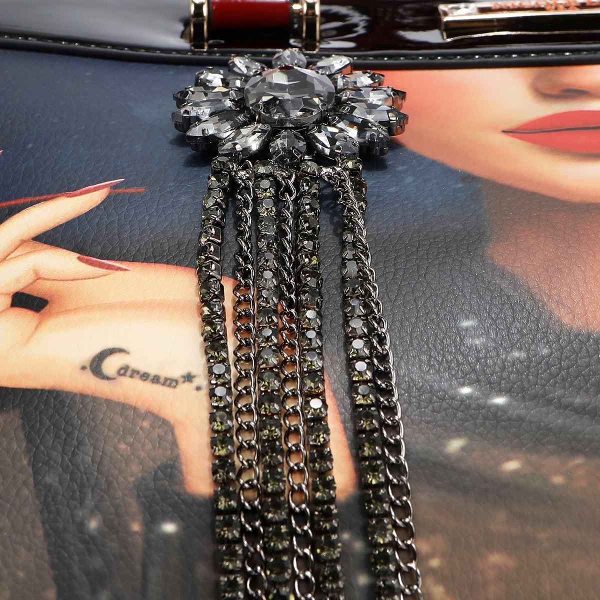 SAMANTHA LA BELLEZA WIDE HANDBAG