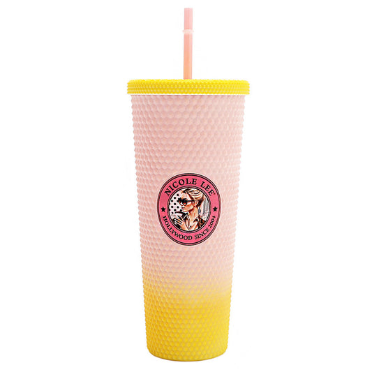 24 OZ STUDDED TUMBLER WITH STRAW LADIES NIGHT OUT