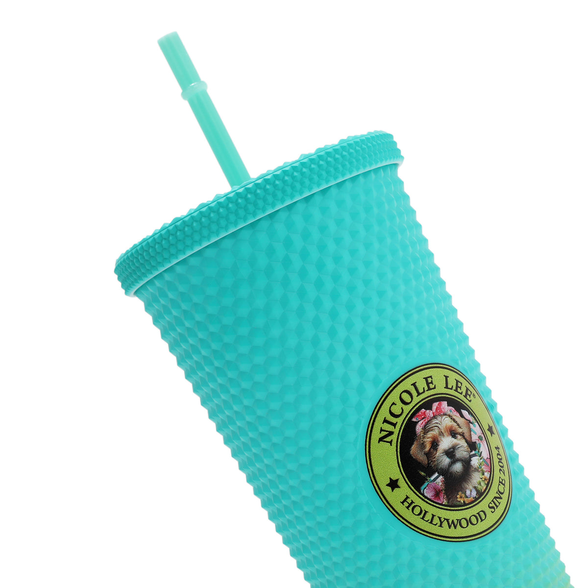 24 OZ STUDDED TUMBLER WITH STRAW FAMILY YEARBOOK