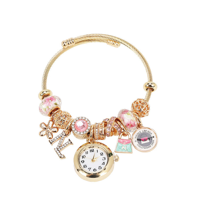 BR8015 GOLD PINK
