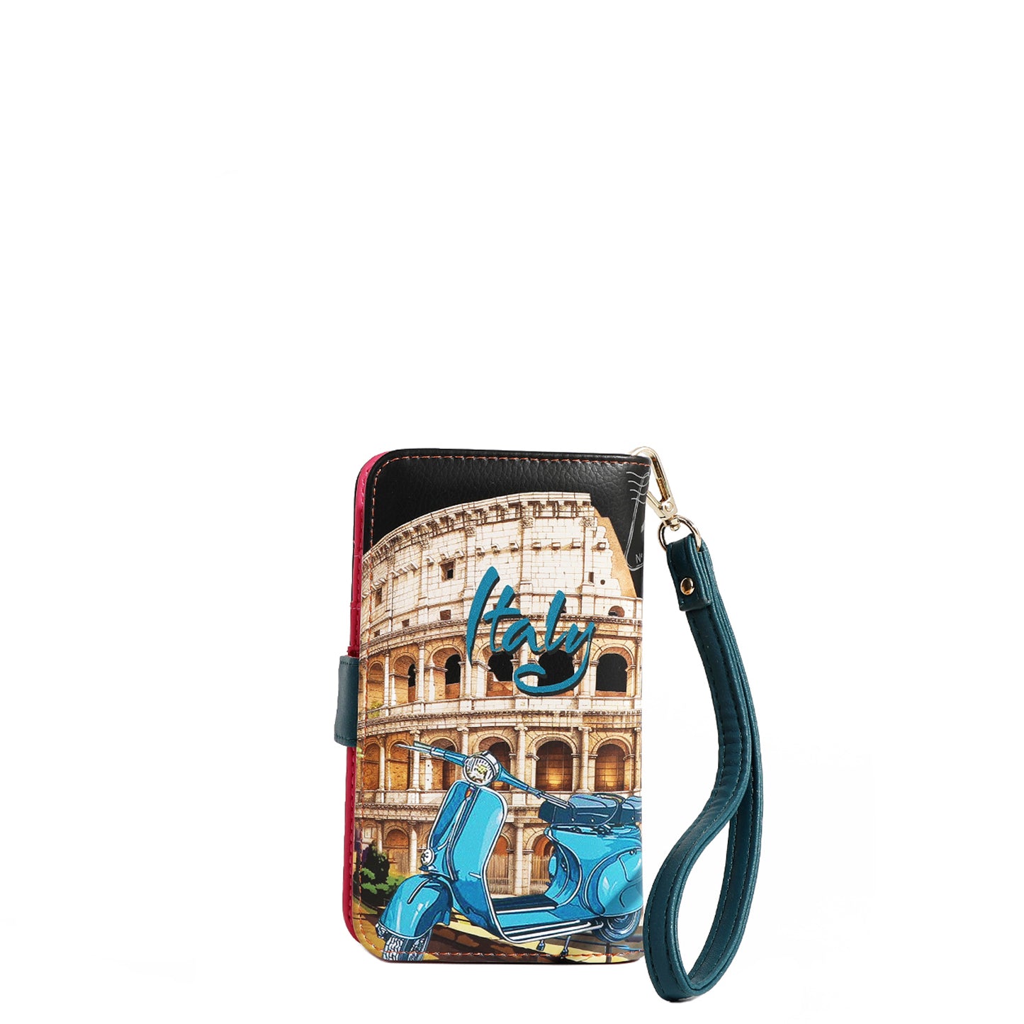 NL SIGNATURE PHONE CASE AND WALLET WRISTLET MARTHA