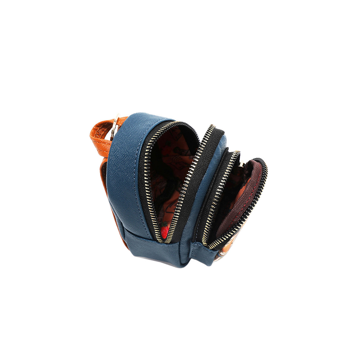 MINI ZIP BACKPACK COIN PURSE MARTHA TRAVELS ITALY