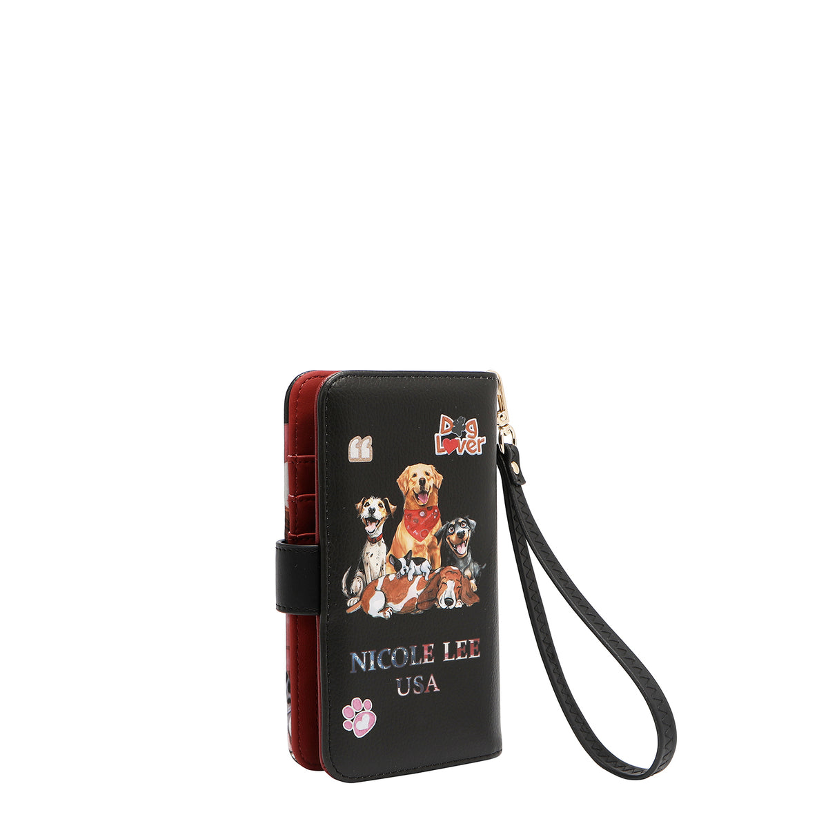 NL SIGNATURE PHONE CASE AND WALLET WRISTLET BEST SMILE