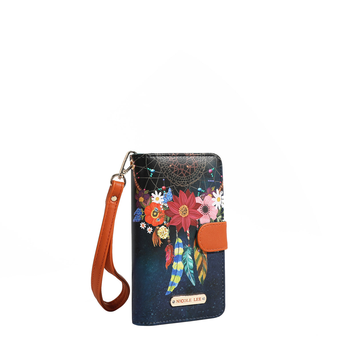 NL SIGNATURE PHONE CASE AND WALLET WRISTLET DREAM COMES TRUE