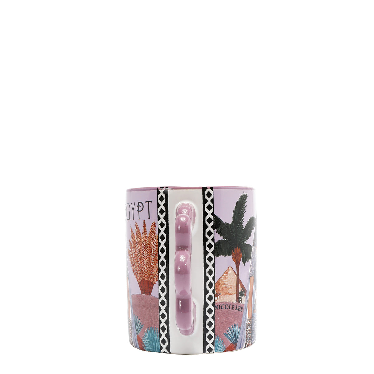 PETAL CERAMIC MUG QUEEN CLEOPATRA