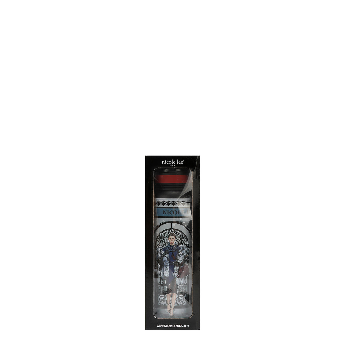 40 OZ TUMBLER BOTTLE MODA SNOWFLAKE
