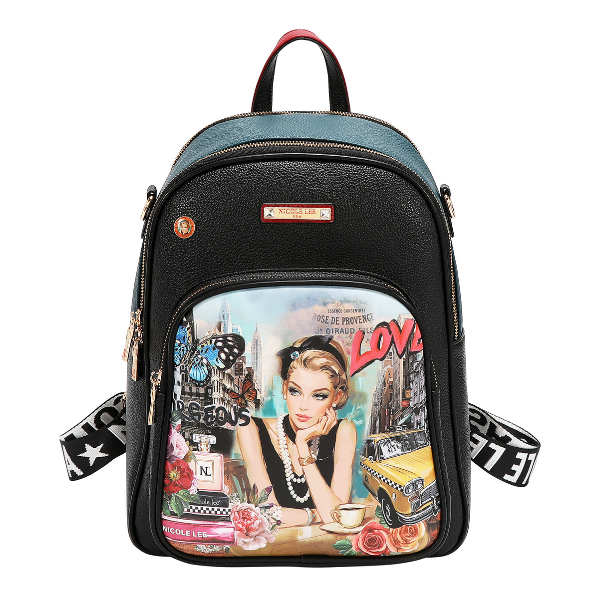SABINA IMAGINES 5PC SET (BACKPACK, CROSSBODY, POUCH, COINPURSE, WALLET)