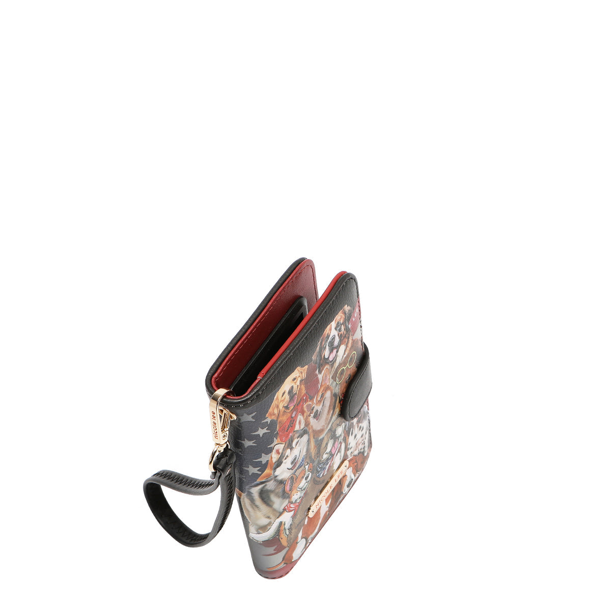 NL SIGNATURE PHONE CASE AND WALLET WRISTLET BEST SMILE
