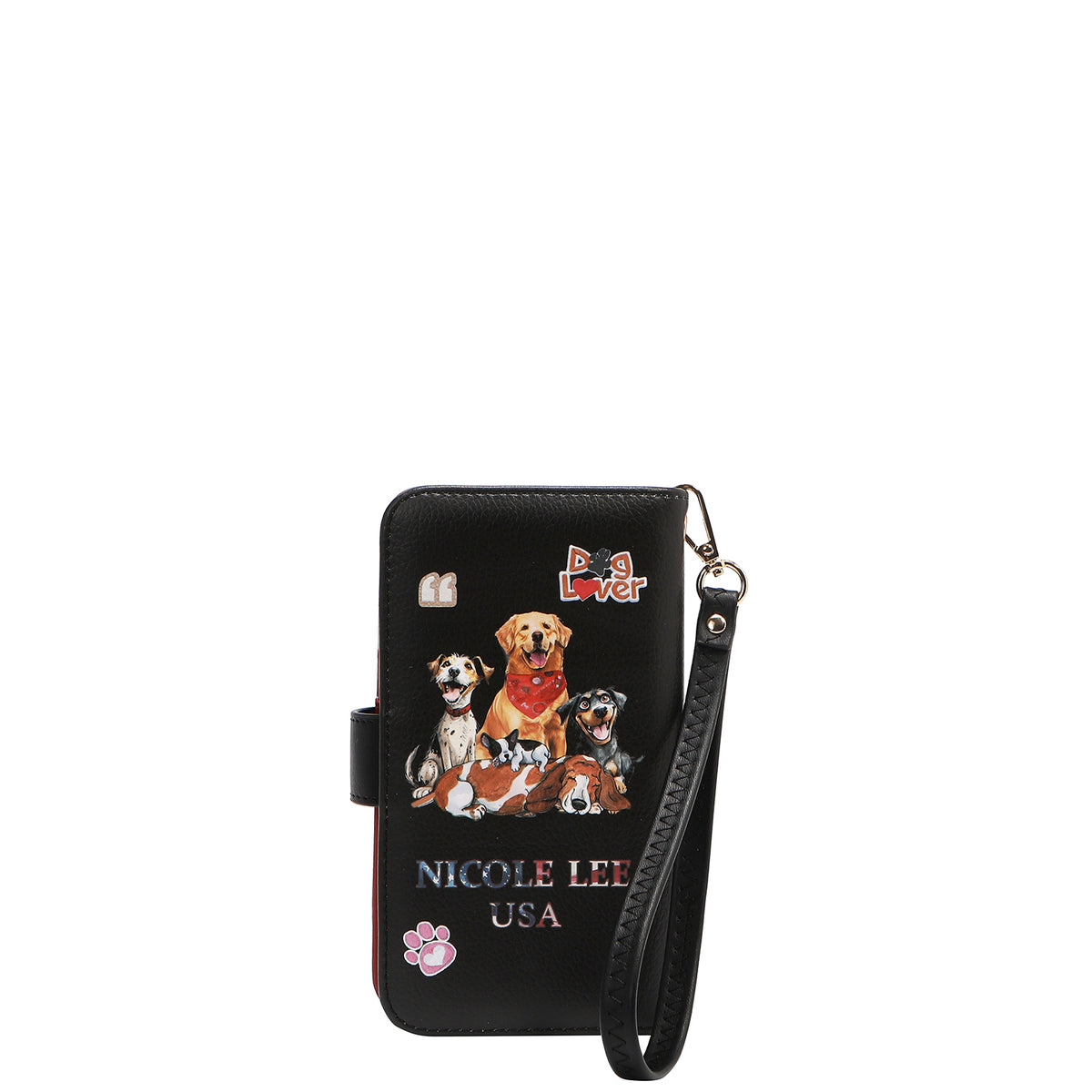 NL SIGNATURE PHONE CASE AND WALLET WRISTLET BEST SMILE
