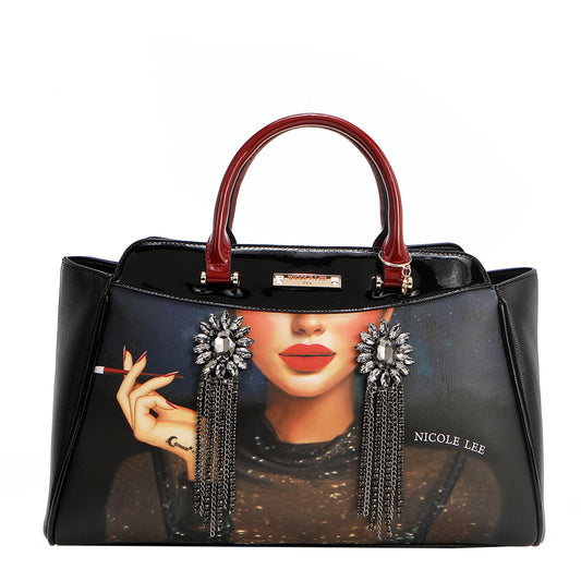 SAMANTHA LA BELLEZA WIDE HANDBAG